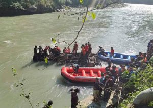 सुनकोशी दुर्घटना अपडेट – मृत्यु हुनेको संख्या ९ पुग्यो